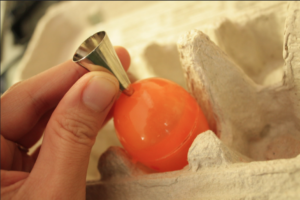 DIY Easter egg popsicles