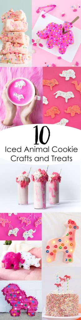 10 iced animal cookie treats and crafts for your next party - diy tutorial - recipe - food