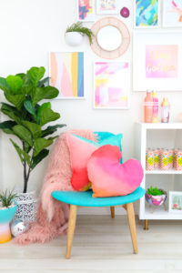 DIY Gradient Pillows