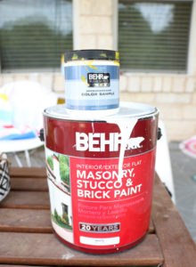 DIY Modern Outdoor Bench
