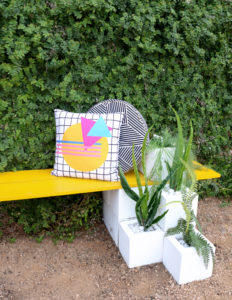 DIY Modern Outdoor Bench