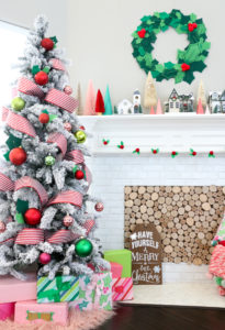 DIY Holly Ornaments and Wreath