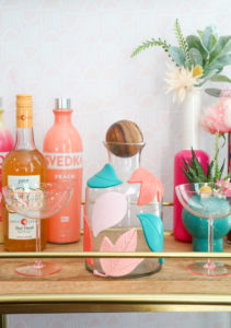 DIY Fall Leaf Decanter