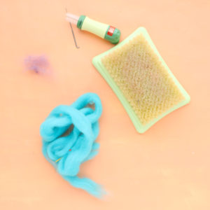DIY Felted Mini Pumpkin Garland