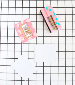 DIY Cassette Tape Notebook Valentines