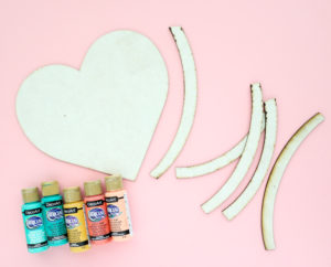 DIY Rainbow Heart Decoration with the GlowForge