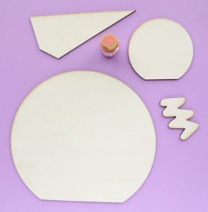 DIY 80's Inspired Desk Organizer