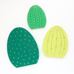 DIY Easter Cactus Bunnies