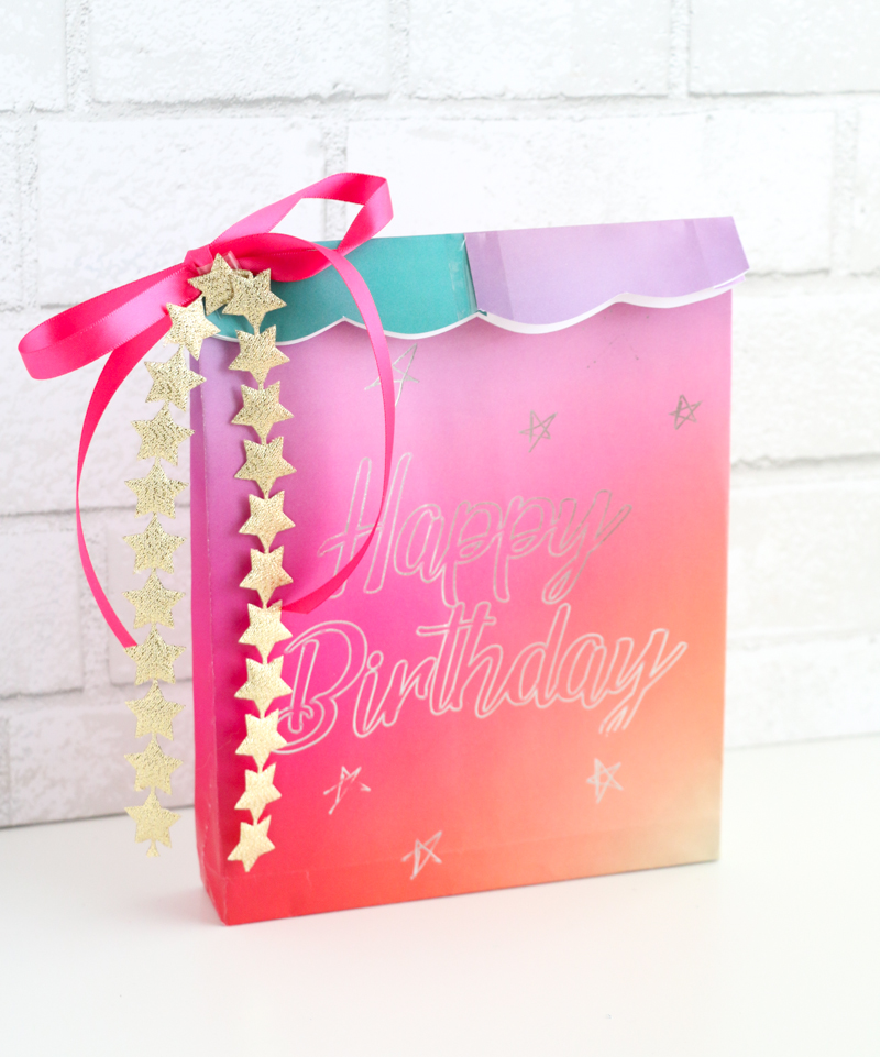 DIY Foil Quill Gift Bags and Art