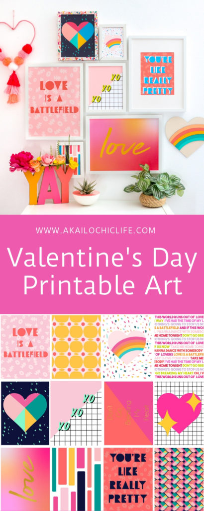 Valentine Day Printable Art