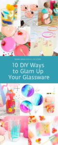 10 DIY Ways to Glam Up Your Glassware