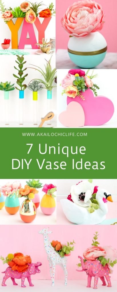 unique DIY vase ideas