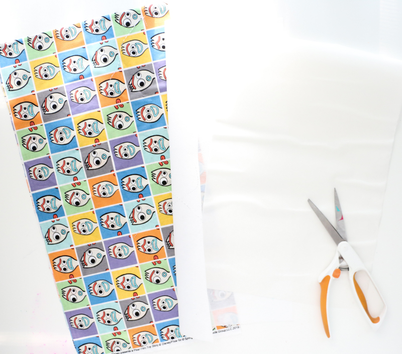 DIY Toy Story 4 Reusable Fabric Snack Boxes