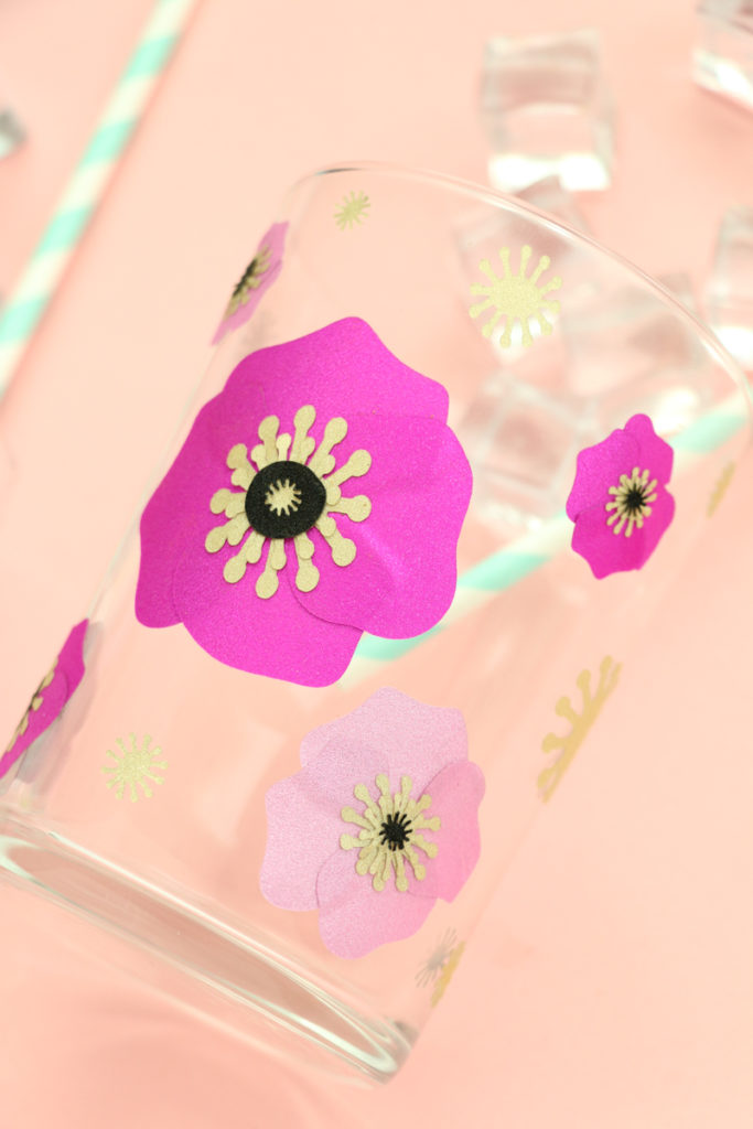 How to Make Floral Cocktail Glasses