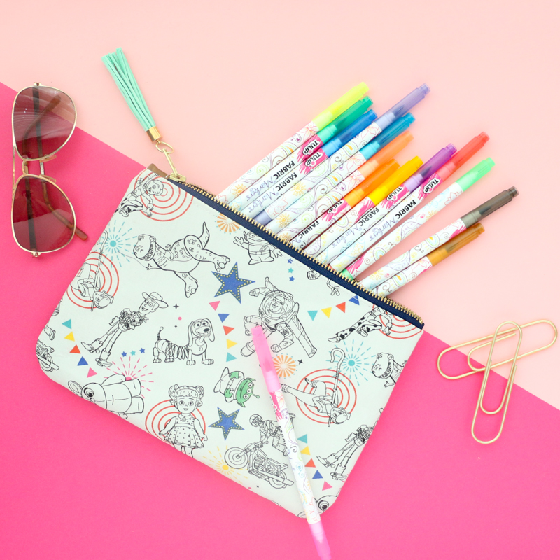 How to Sew a Zippered Pencil Case