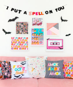 Colorful Pastel Free Printable Halloween Art