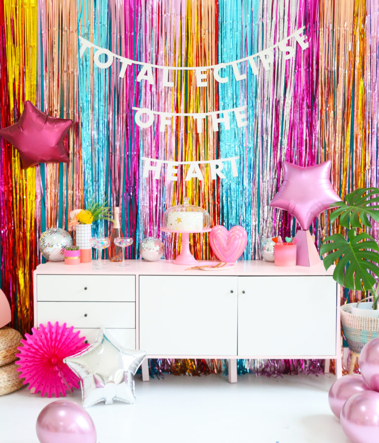 How to Make an Easy Fringe Backdrop A Kailo Chic Life