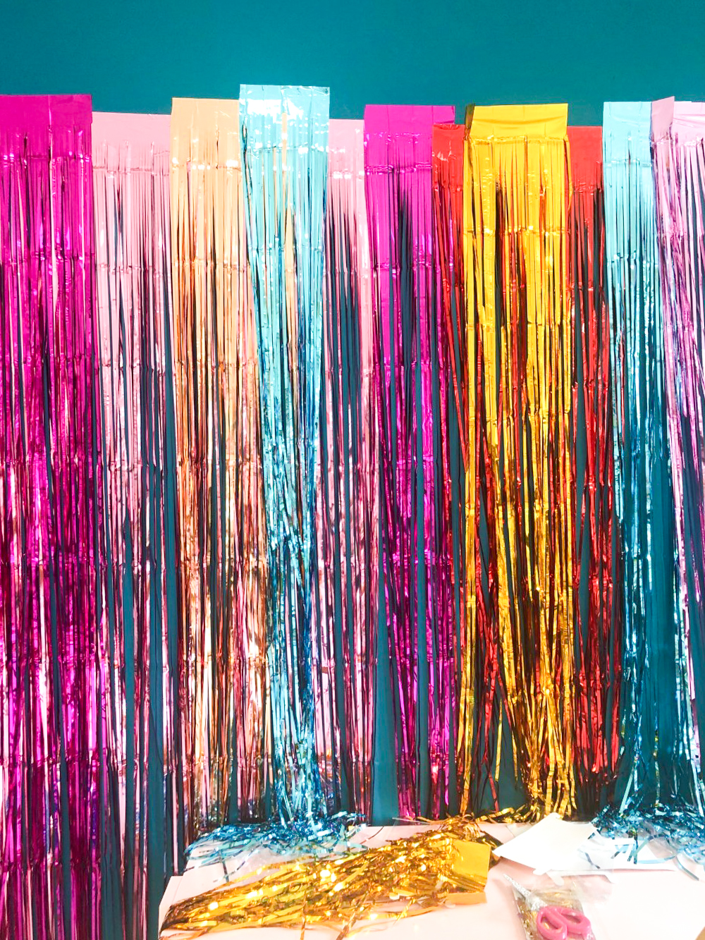 How to Make an Easy Fringe Backdrop A Kailo Chic Life