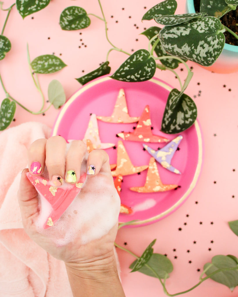 DIY Witch Hat Soaps for Halloween