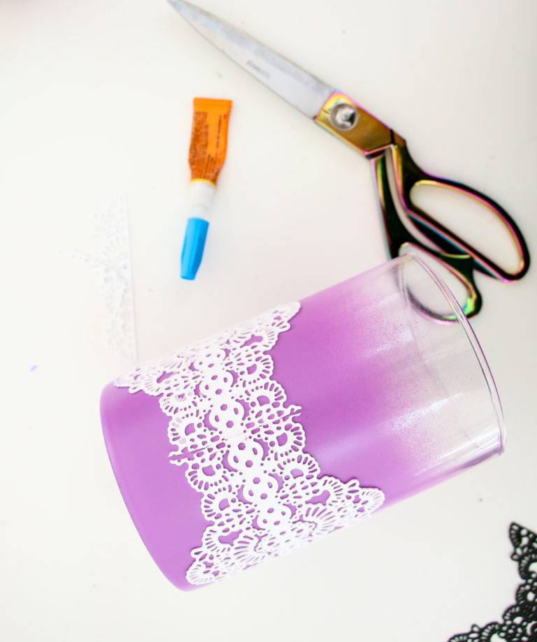 DIY Sculpey Liquid Clay Lace Flower Vases A Kailo Chic Life